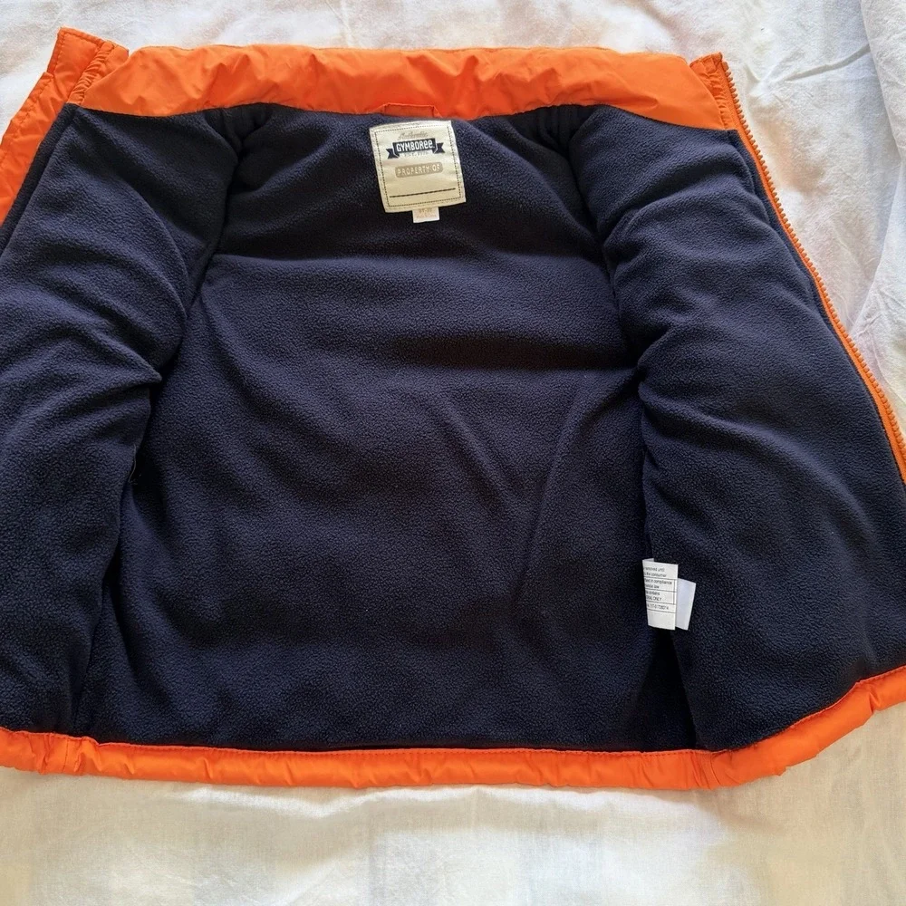 Gymboree Orange Puffer Vest With Pockets Size 2T-3T. Boys. Unisex
